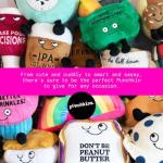 Pizza Me Punchkins Bag Keychain Plush Toy