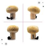 Sassy Mushroom Plushie - I Don't Give A Shitake