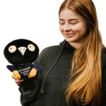 Sassy Raven Plushie - Perfect Valentine's Day Gift