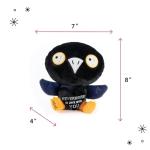Sassy Raven Plushie - Perfect Valentine's Day Gift