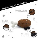 Funny Chicken Leg Plushie - 'It's Leg Day