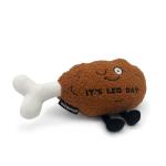 Funny Chicken Leg Plushie - 'It's Leg Day
