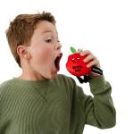 Sassy Apple Bag Charm Plush Keychain