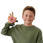 Funny Plush Donut Bag Charm Keychain for Adults