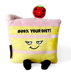 Sassy Cake Plushie - Funny Food Toy Gift