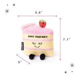 Sassy Cake Plushie - Funny Food Toy Gift
