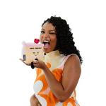 Sassy Cake Plushie - Funny Food Toy Gift