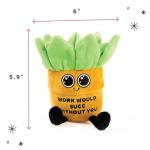 Sassy Succulent Plushie - Perfect Gift for Coworkers