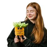 Sassy Succulent Plushie - Perfect Gift for Coworkers