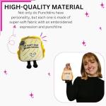 Grilled Cheese Bag Plush Keychain for Bags