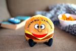 Punchkins Hamburger Plushie - Cute Food Toy for Kids