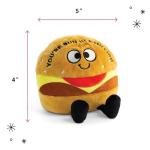 Punchkins Hamburger Plushie - Cute Food Toy for Kids