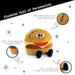 Punchkins Hamburger Plushie - Cute Food Toy for Kids