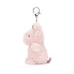Jellycat Little Pig Bag Charm - Adorable Plush Keychain