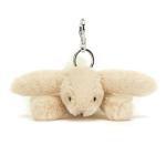 Jellycat Smudge Rabbit Plush Keychain Charm
