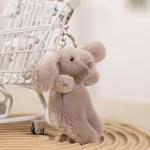 Cute Bunny Plush Keychain for Backpacks