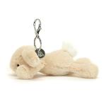 Jellycat Smudge Rabbit Plush Keychain Charm