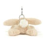 Jellycat Smudge Rabbit Plush Keychain Charm