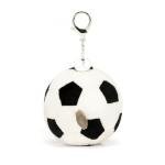 Jellycat Soccer Ball Plush Keychain Charm