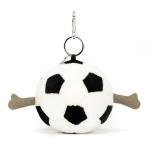 Jellycat Soccer Ball Plush Keychain Charm