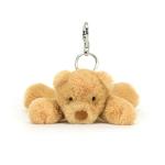 Jellycat Smudge Bear Plush Keychain Charm