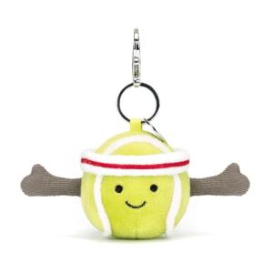 Jellycat Tennis Ball Plush Keychain Charm
