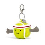 Jellycat Tennis Ball Plush Keychain Charm