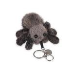 Cute Apricot Lamb Spider Keychain Plush Toy