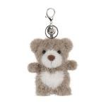 Cute Apricot Lamb Plush Keychain for Kids