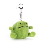 Jellycat Ricky Rain Frog Plush Keychain Charm