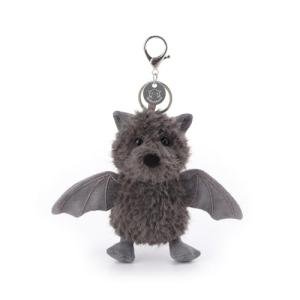 Apricot Lamb Bat Plush Keychain Toy for Kids
