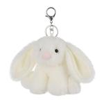 Apricot Lamb Plush Bunny Rabbit Keychain for Kids