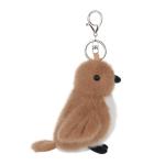 Apricot Lamb Sparrow Soft Plush Keychain Toy