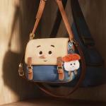 Cute Apricot Lamb Sushi Plush Keychain for Kids