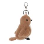 Apricot Lamb Sparrow Soft Plush Keychain Toy
