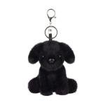 Apricot Lamb Labrador Dog Plush Keychain