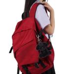 Apricot Lamb Labrador Dog Plush Keychain