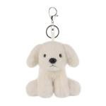 Apricot Lamb Plush Labrador Keychain for Kids