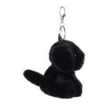 Apricot Lamb Labrador Dog Plush Keychain