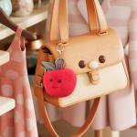 Apricot Lamb Cute Plush Keychain for Kids