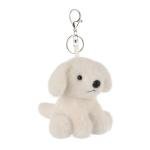 Apricot Lamb Plush Labrador Keychain for Kids