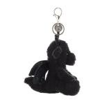 Cute Apricot Lamb Dragon Plush Keychain for Kids