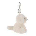 Apricot Lamb Plush Labrador Keychain for Kids