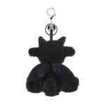 Cute Apricot Lamb Dragon Plush Keychain for Kids