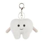 Cute Apricot Lamb Plush Keychain for Kids