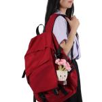 Cute Apricot Lamb Plush Keychain for Kids