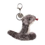 Cute Apricot Lamb Plush Keychain for Kids