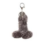 Cute Apricot Lamb Plush Keychain for Kids