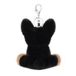 Cute Apricot Lamb Puppy Plush Keychain Charm