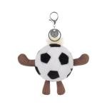 Apricot Lamb Football Plush Keychain for Kids